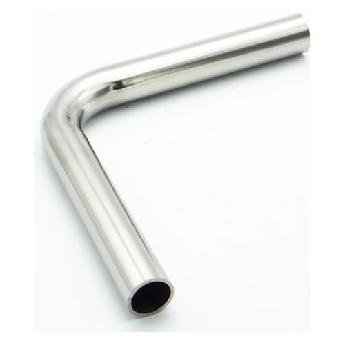 3/4" 19mm OD 304 Stainless Steel Sanitary Weld 90 Degree Elbow Pipe Fitting For Home Brew Homebrew Straight Pipe Length 150mm