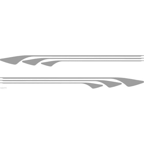 MOTORHOME/CARAVAN VINYL GRAPHICS DECALS STICKERS STRIPES CHOICE OF COLOURS mt-011