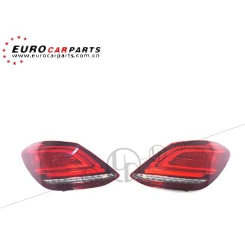 C class tail light W205 C63 old to 2019 year new style light set fit for C class 2016-2018 car parts