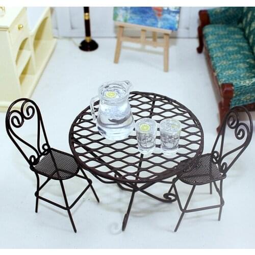 3pc/set Dollhouse Miniature food lemon Juice Jug cup for Dollhouse Furniture