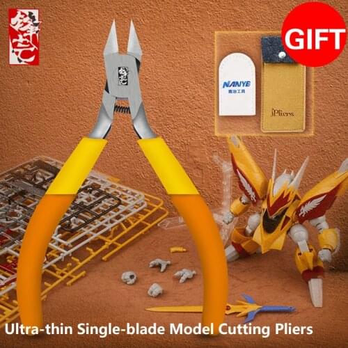 Ipliers5.9 inches edge super thin single edged cutting pliers sharp cut pliers god hand gold medal pliers Gundam Model nipper