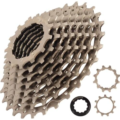 8 9 10 11 speed 11-28T Free Wheels Road Bicycle Flywheel Steel 11 Speed Cassette Sprocket 28T Compatible for bicycle Parts