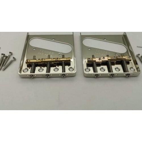 TL Guitar Bridge Chrome brass Saddles Electric Guitar Bridge Used in FD TL Guitar With logo
