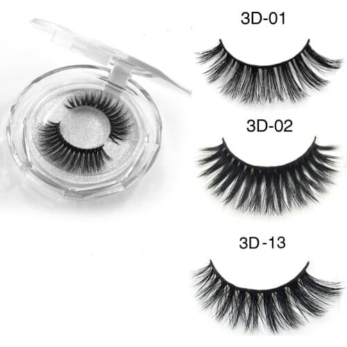New Natural Long Thick False Fake Eyelashes Makeup Beauty Party False Eye Lashes 3D-15