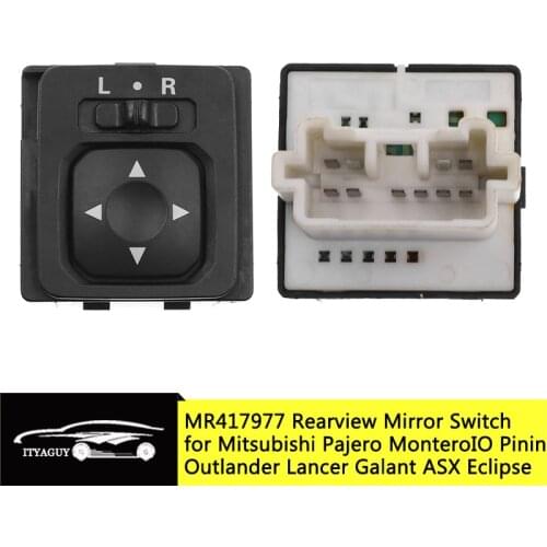 MR417977 183570 Car Remote Mirror Control Switch For Mitsubishi Mirage Space Star Lancer Airtrek Outlander ASX Montero IO Pajero