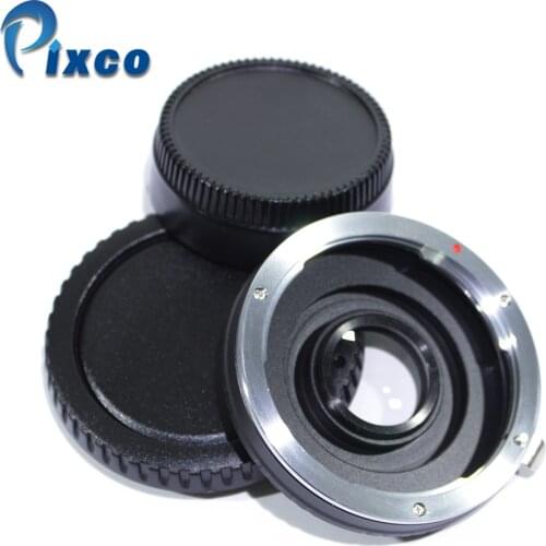 Pixco for Canon EF Lens To Suit for Nikon Body Infinity Focus, Camera Lens Mount Adapter with Optical Glass D5600,D3400