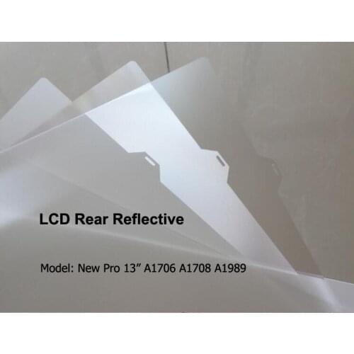 New for Macbook Pro Retina 13" A1706 A1708 A1989 LED Screen Display Back Rear LCD Reflective Sheets LCD Backlight 2016-2019