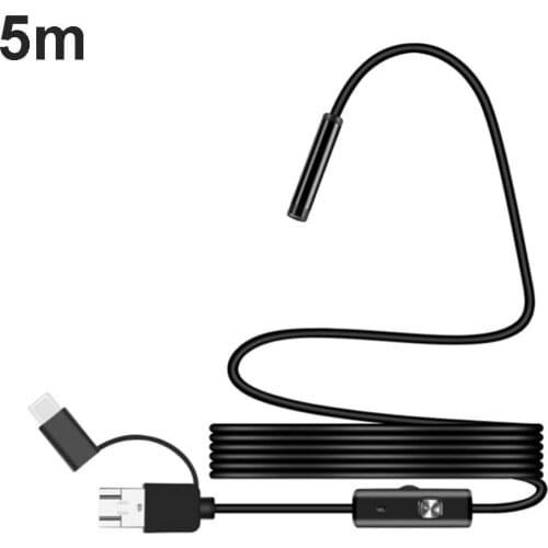 USB Borescope Endoscope Camera Waterproof Inspection HD Camera for Smartphone
