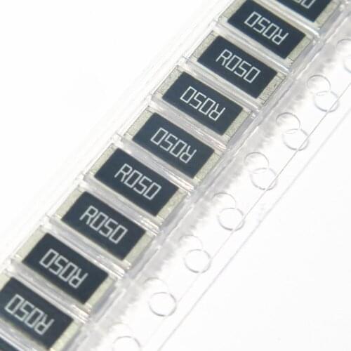 50pcs Alloy resistance 2512 0.05R R050 1% New and Original