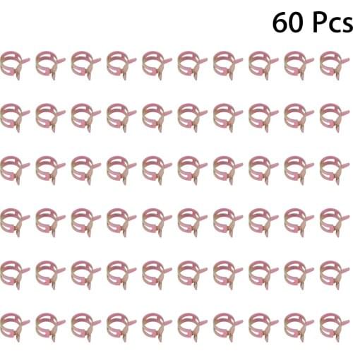 Fuel Oil 60pcs Set Pipe Tube Clamps Kit Water 10mm 12mm 14mm 6~15mm 9mm Clip