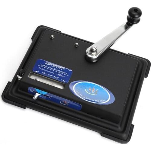 8mm Tabletop Manual Cigarette Rolling Machine Tobacco Accessories Herbal Smoke Smoke Accesoires Rolling Tray Gift for Men