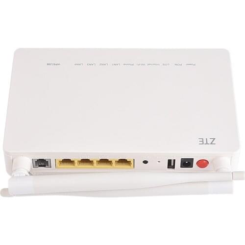 Free shipping 5pcs F660 V8.0 GPON ONU 1GE+3FE+1POTS+WIFI SIP FTTH Fiber Optical Terminal ONT English Firmware