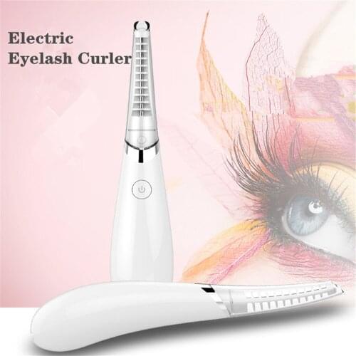 Eyelashes Curler Electric Eyelash Curler Eyelash Lift Eyelash Curling Heating Eyelash Curlers Eyelash Rollers USB Eyelash Clip