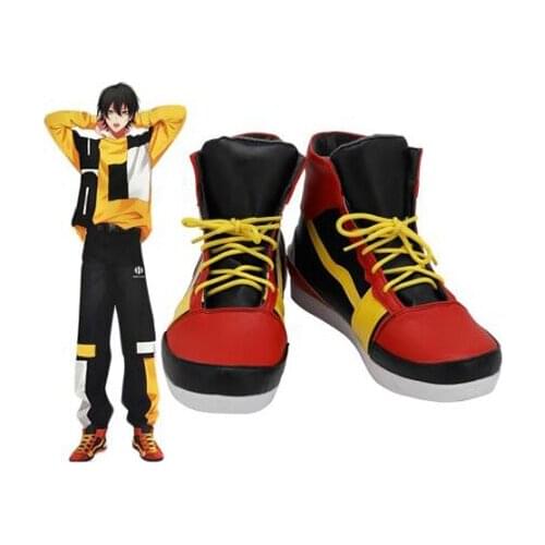 Hypnosis Mic Division Rap Battl DRB Saburo Yamada Cosplay Boots Shoes Men Shoes Costume Accessories Halloween Party Shoes