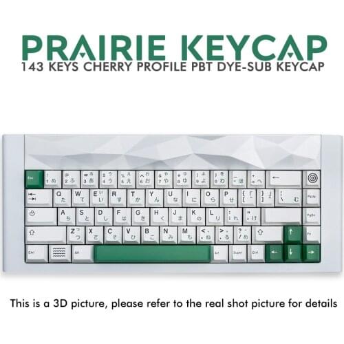 143 Keys Glassland Theme Keycaps Cherry Profile PBT DYE-SUB Keycap For MX Switch Mechanical Gaming Keyboard Japanese Key Caps