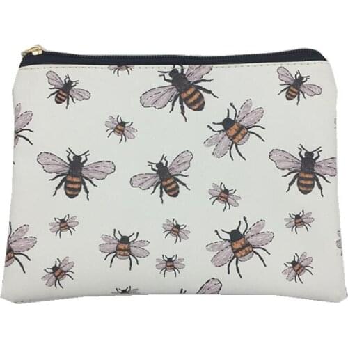 M391 New Handbag For Women Cartoon Honeybee Unicorn Alpaca Watermelon Bird Printing Cloth Bag Gift Wholesale