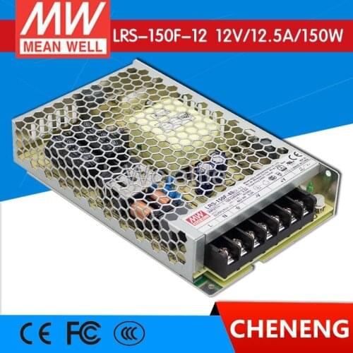 MEAN WELL original LRS-150F-12 12V 12.5A meanwell LRS-150F 12V 150W Single Output Switching Power Supply