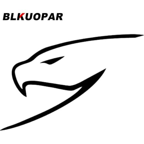 BLKUOPAR for Large Falcon Head Graphics Left Right Decal Car Sticker Ford Falcon Turbo Racing Occlusion Scratch Motorcycle JDM