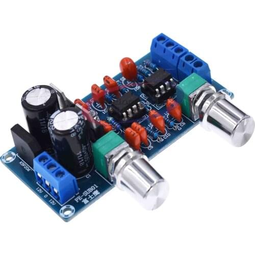 NEW NE5532 Low Pass Filter Board Subwoofer Volume Control Board Amplifier Module 9-15V