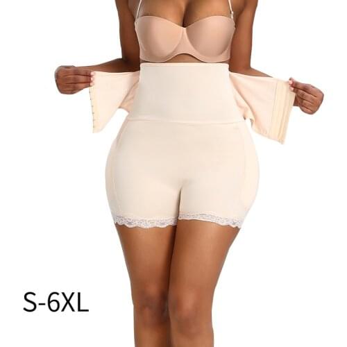 NEW Womens Shapewear Firm Tummy Control Butt Lifter High Waist Trainer Shorts Body Shaper Thigh Slim Girdle Panties With Hook