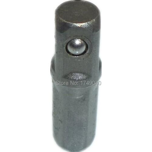 Socket Bit Adapter Converter 1/4" Hex Shank Impact Drill Drive To 1/4" Square Drive Socket Adapter 25mm Long