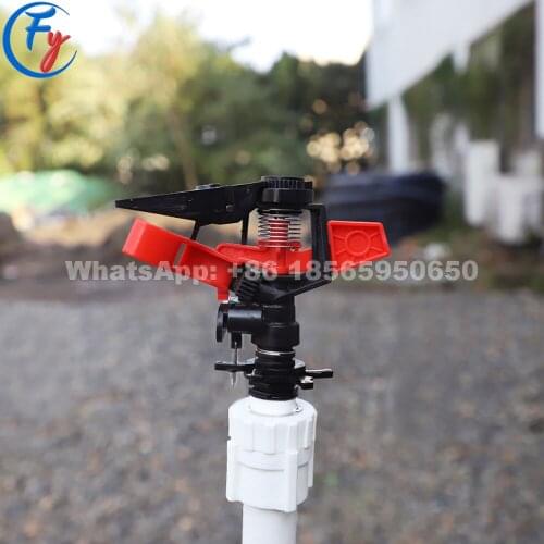 Plastic Rocker Arm Garden Irrigation Long Range Spray Small 1 Inch Rocker Arm Nozzle Head For Garden Irrigation