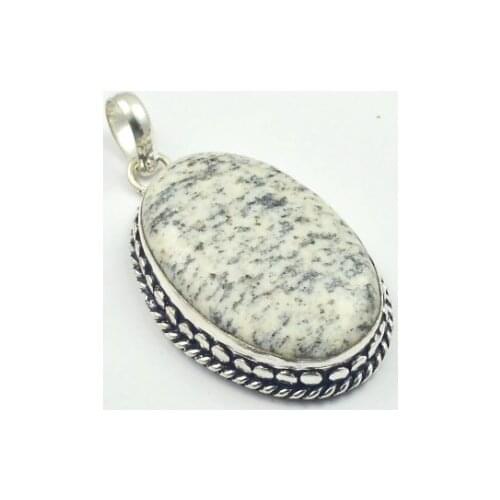 K2Stone Pendant Silver Overlay over Copper, USA Size 61mm , P4660