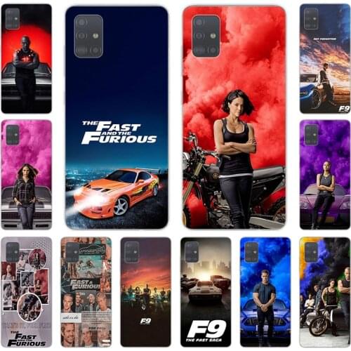 Fast Furious 9 Clear Soft TPU Phone Case For Samsung A22 A72 A52 A51 A71 A41 A31 A32 A42 A21S A11 A50 A70 A20e A30 A40 A12 Cover