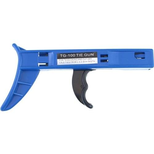 TG-100 Fastening and cutting tool special for Cable Tie Gun For Nylon Cable Tie width: 2.4-4.8mm