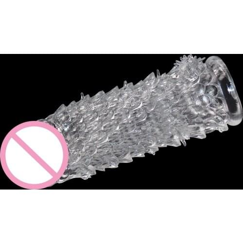 Thick Condoms New Design Penis Sleeve Sex Toys for Men Flirting Delay Sex Tool