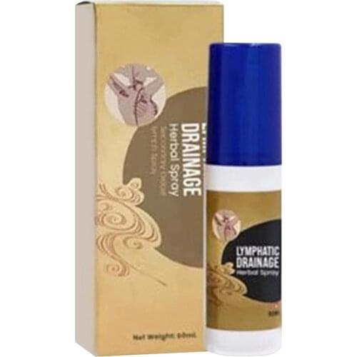 1pc Neck Anti-swelling Lymphatic Detox Spray Breast Lymph Node Spray Help To Remove The Underarm Fat Promote Blood Circulation
