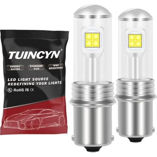 2x Car Tail Light 1156 LED P21W S25 BA15S LED 8smd 40w AutoTurn Signal Lights Car Rear Backup Lights Brake/Tail Lights DRL 12V