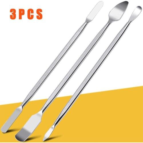 3pcs Mobile Phone Repair Opening Hand Tool Set Disassemble Crowbar Metal Steel Pry Phone Hand Tool Universal pry repair tool