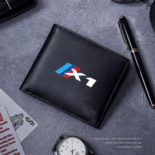 Auto Accessories Leather credit card storage drivers license bag For BMW X1 X3 X4 X5 X6 X7 sticker car styling