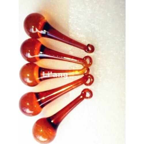 Free Shipping 150pieces/lot Dark Amber Crystal Droplet DIY Pendant Window Curtain Pendant/Chandelier,Lighting Accessories Parts