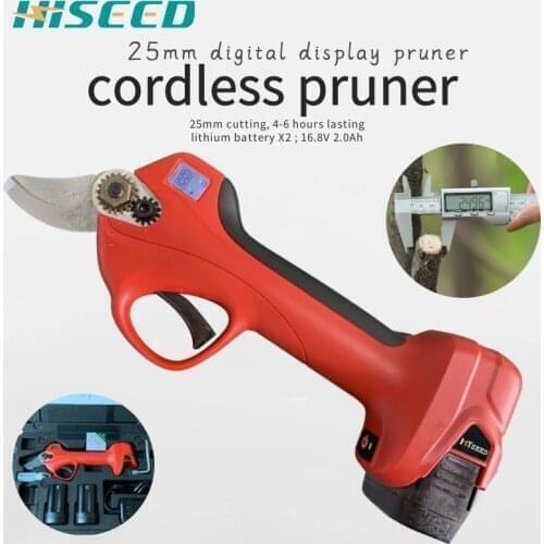 Cordless pruning shears LED Electric pruning shears