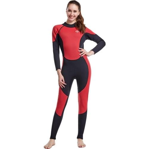 One piece diving wetsuit sweat suits women long sleeve full body beach surfing swimsuits for women bodysuit patchwork jumpsuit