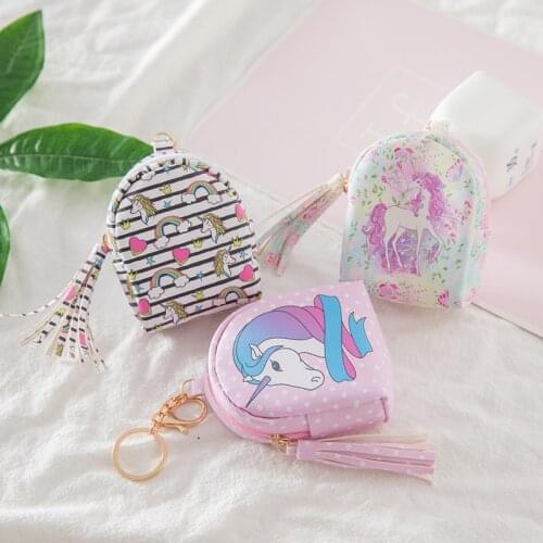 Unicorn Party Favors Unicorn Coin Purse Case For Headphone Girls Birthday Wedding Flamingo Party Favors Gifts For Kids Guests