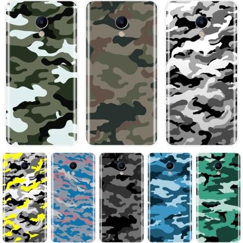 Camouflage Military Men Phone Case Silicone For Meizu M6 M5 M3 M2 Note Soft Back Cover For Meizu M2 M3 M3S M5 M5C M5S M6 M6S M6T