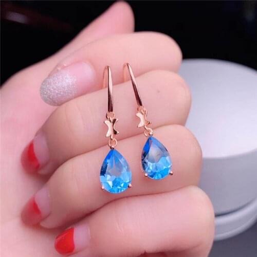 Long Drop Earring For Women Jewelry Fashion Statement Anniversary Water Drop Earring