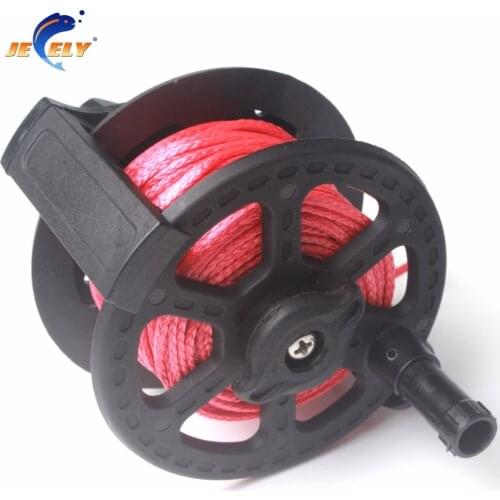 Wooden or Metal Speargun Reel With 30M/50M Spectra Line For Spearfishing