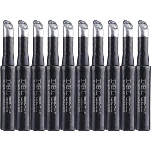 10pcs/lot 900M-T-4C Soldering Iron Tip Replacement Lead-free Welding Head BGA Soldering Rework Repair Tools