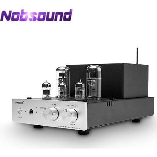 Nobsound Class AB Push-Pull EL34 Vacuum Tube Amplifier Bluetooth 4.0 Stereo Headphone Amp