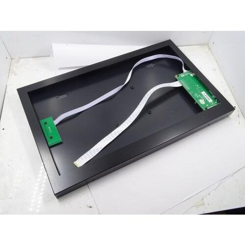 EDP Controller board + Metal alloy back cover case box VGA HDMI-compatible kit for HB156FH1 1920x1080 Panel screen 15.6" DIY