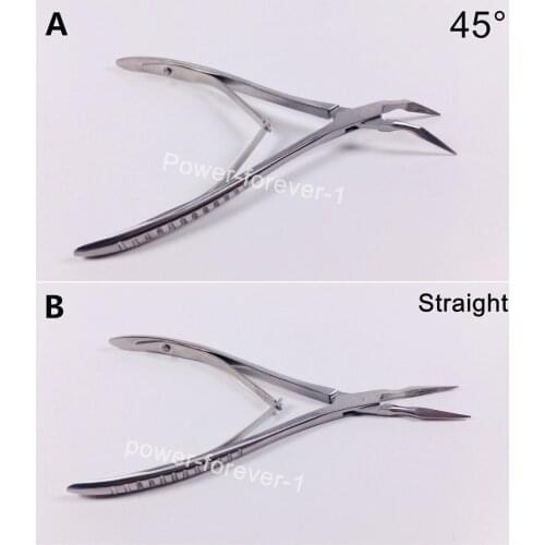 Dental Orthodontic Residual Fragment Root Forceps Tooth Extraction Plier 45° or Straight Head