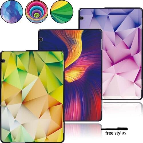 Printing Hard Shell Case Cover for Huawei MediaPad T3 8.0 /T3 10 9.6" /T5 10 Tablet Lightweight Plastic Protective Shell