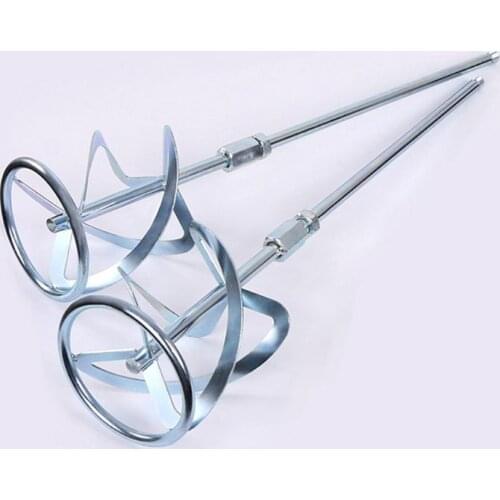 Paint Whisk S Type Thread Head Mixer Stirrer Plaster Coating Cement Putty Stirring Mechanical Rod cable puller