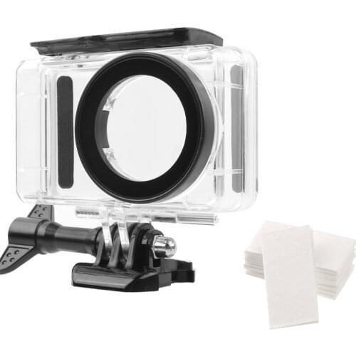 45M Diving Waterproof Case For Xiaomi Mijia 4K Mini Action Camera Case Cover For Mijia Mini Camera Protective Housing