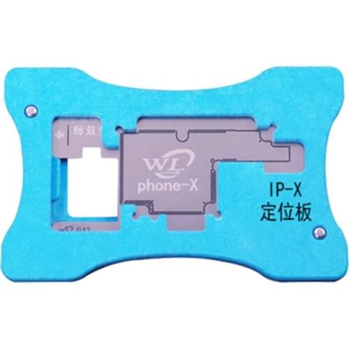 WL Motherboard Positing Plate for IP X Motherboard Middle Layer Planting Tin Template Reballing Plate Soldering Net