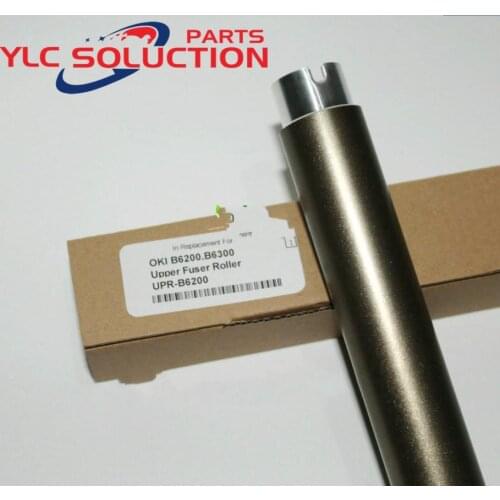 1Pcs New Upper Fuser Roller For OKI B6200 B6300 B6400 B6500 B6250 Fixing Upper Roll Upper Shaft Hollow Roll Heat Roller